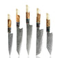 Chef Knife Sets Damascus 5 Pcs